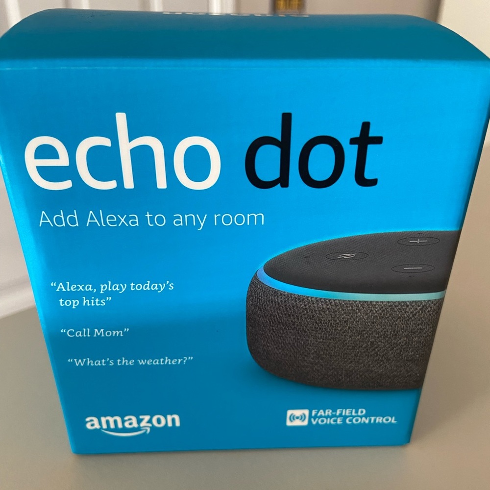 Used Amazon Echo Dot.